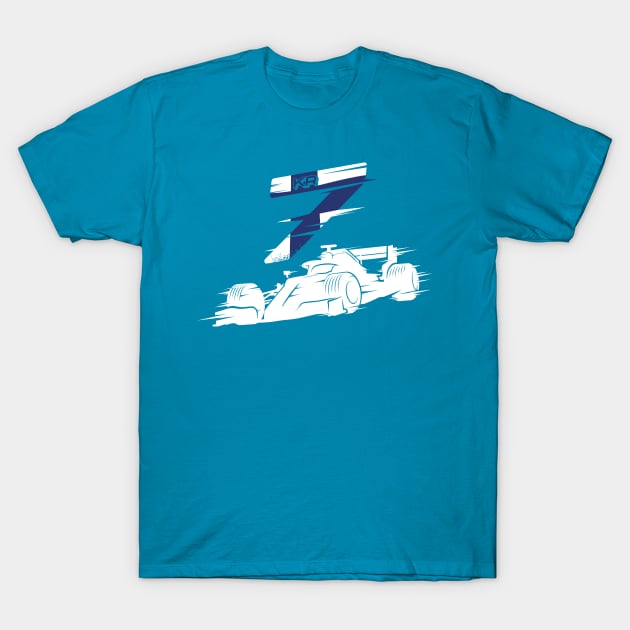 We Race On! 7 [Flag] T-Shirt by DCLawrenceUK